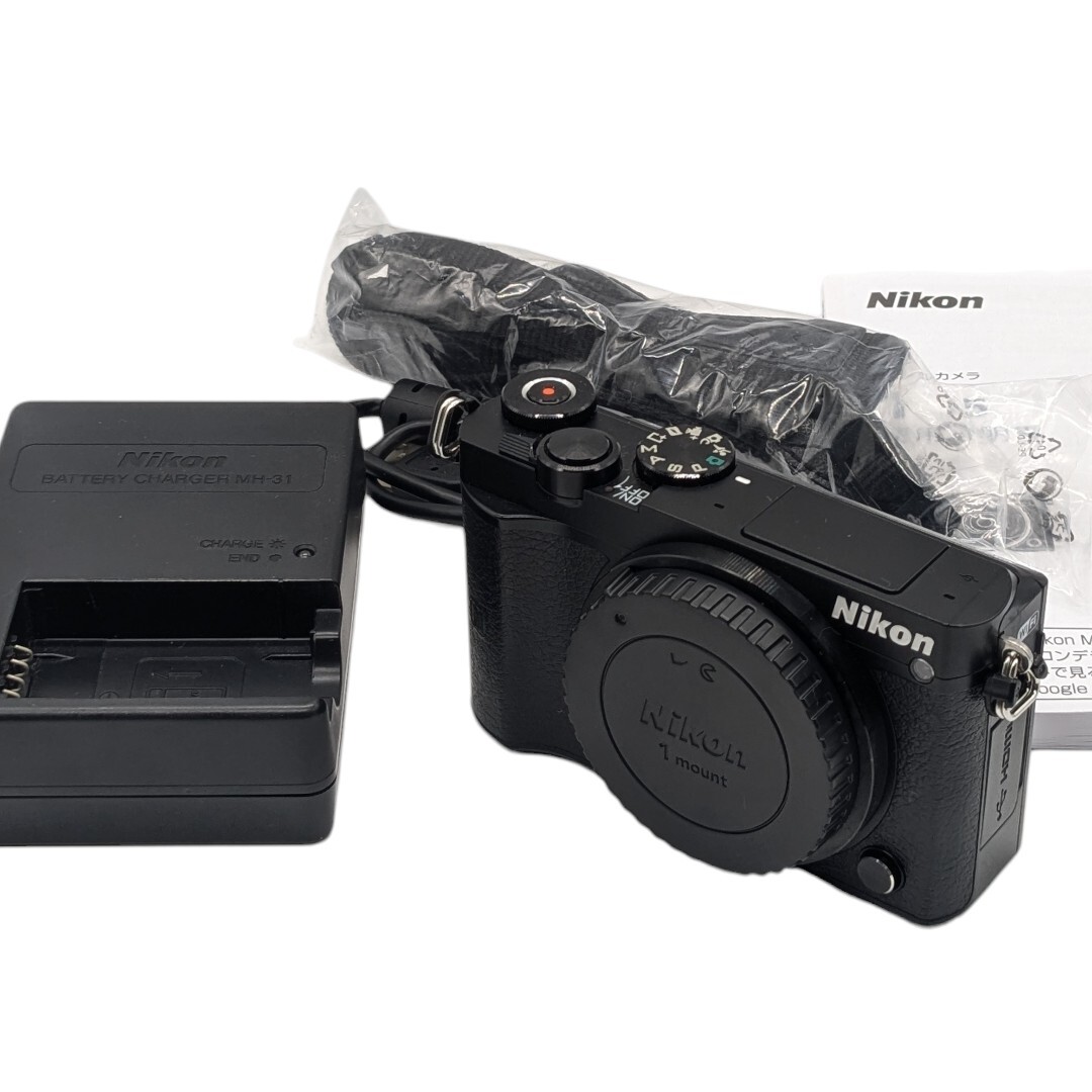 訳あり Nikon 1 J1 デジタル一眼レフカメラ ニコン ブラック デジカメ ジャンク