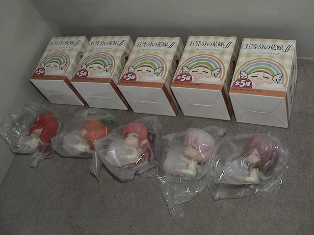 一番くじ　五等分の花嫁　SDフィギュア5体セット＜美品＞ねんどろいど