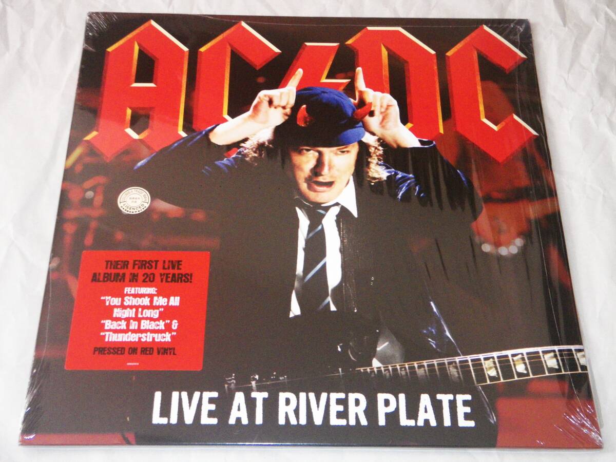 ◎AC/DC【LIVE AT RIVER PLATE】LP×3／カラーレコード／美盤◎