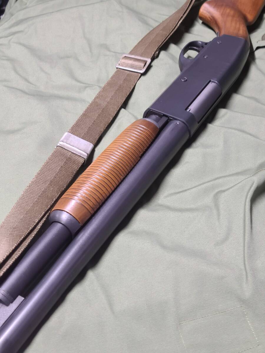 【新春SALE】ベトナム戦争 スティーブンス77E エアーショットガン　S&T M870ロング用3Dプリンター製コンバージョンキット ①アメリカ NAM戦