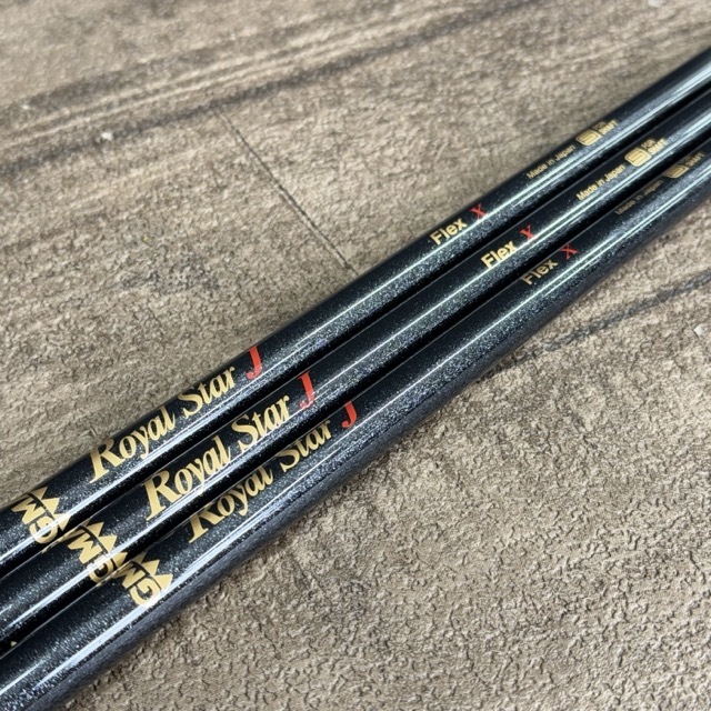 希少 レア 未使用保管品 GMA Royal Star J FLEX-X ウェッジ シャフト 3本セット ロイヤルスターJ / 515029 在★14