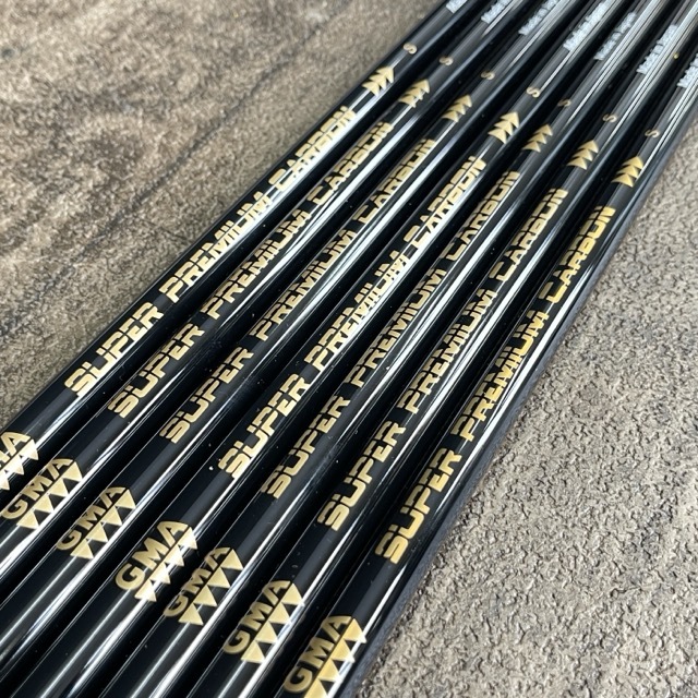 未使用保管品 GMA SUPER PREMIUM CARBON シャフト 4-9.P 7本セット FLEX-S ゴルフ プレミアムカーボン / 515135 在★10