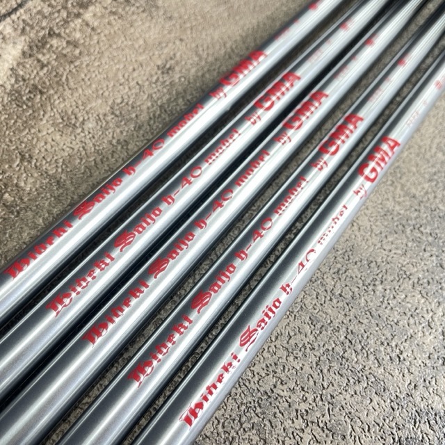 GMA Hideki saijo ｈ-40 model FLEX R シャフト 5本セット 長さ約98cm ゴルフクラブ /515140在★10