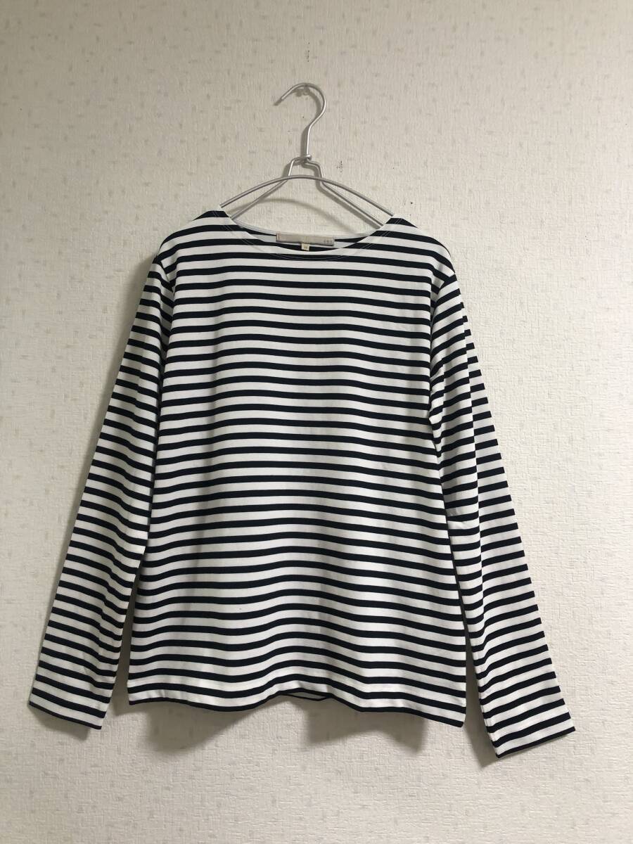 自由区☆ボーダー柄が素敵な重宝するトップス☆美品