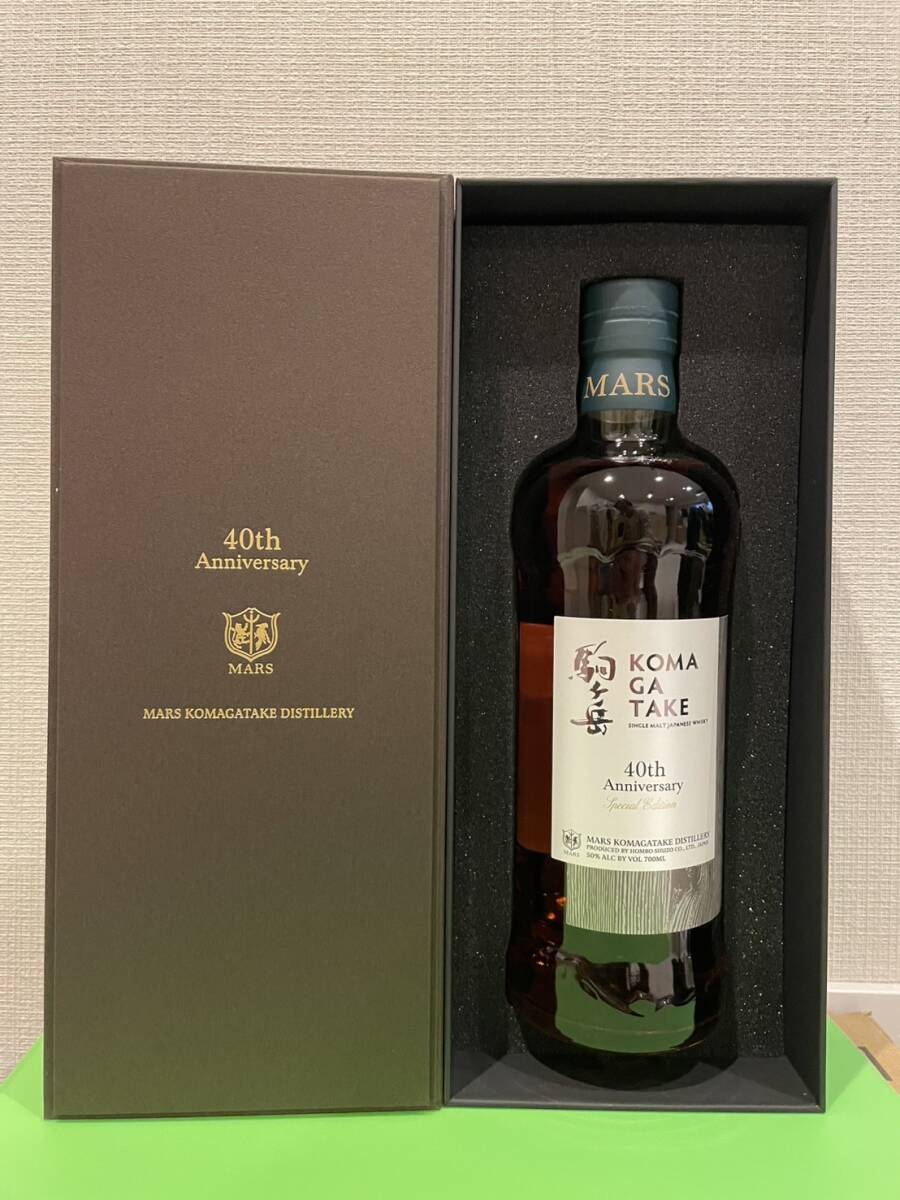 20251212(2)　シングルモルト駒ヶ岳　40th Anniversary Speial Edition 40周年記念ボトル　マルスウイスキー