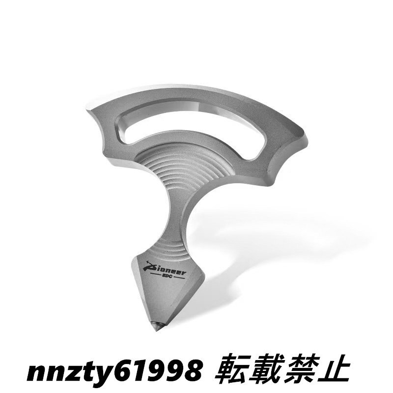 Pioneer EDC チタン合金製 個性派 ナックル型 キーホルダー アクセサリー