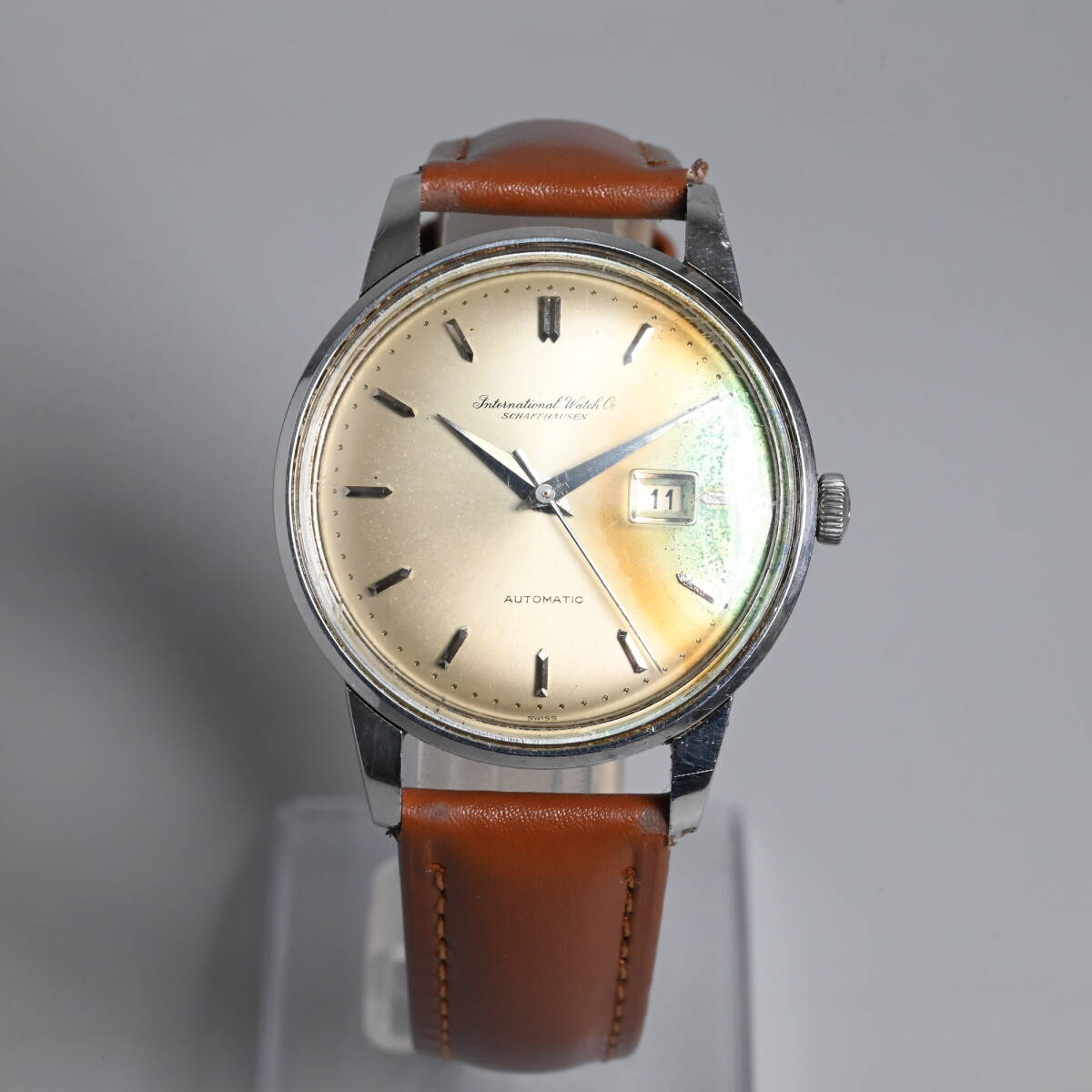 11271 IWC シャフハウゼン 自動巻き Cal.8531 オールドインター OH済 日差1分以内 調整済 メンズ 腕時計 アンティーク