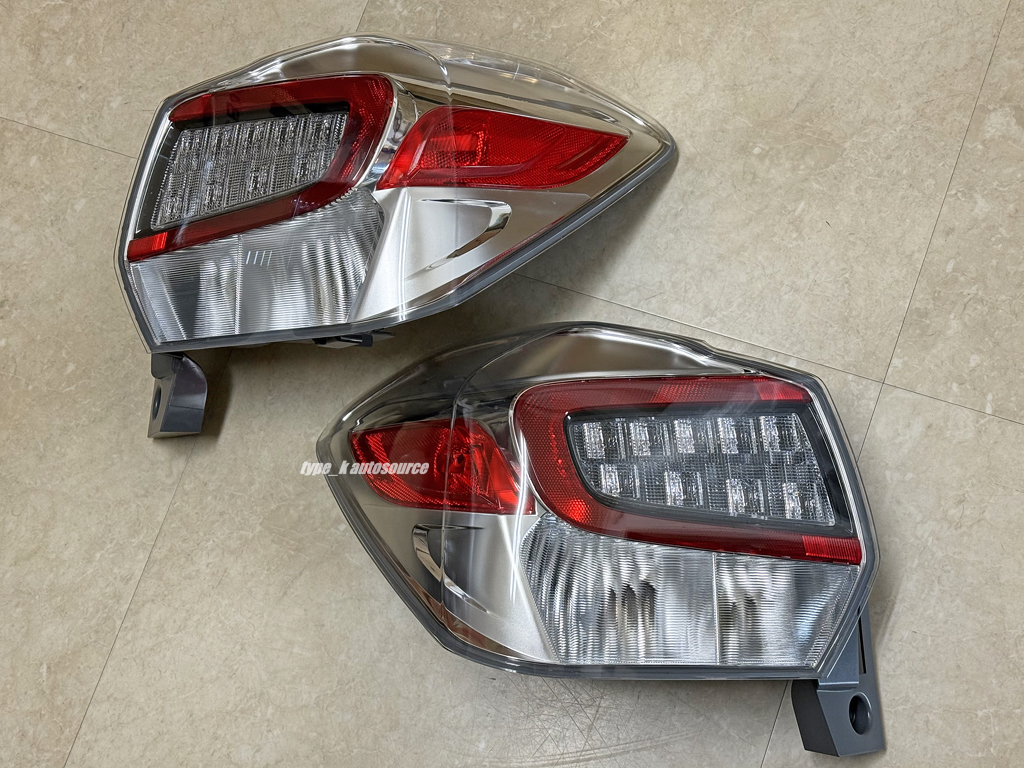 USスバル純正 14-16 SUBARU XV CROSSTREK クロストレック テールライト左右 ハーネス LEDマーカーバルブ付きUSDM北米JDM GPE系ハイブリッド
