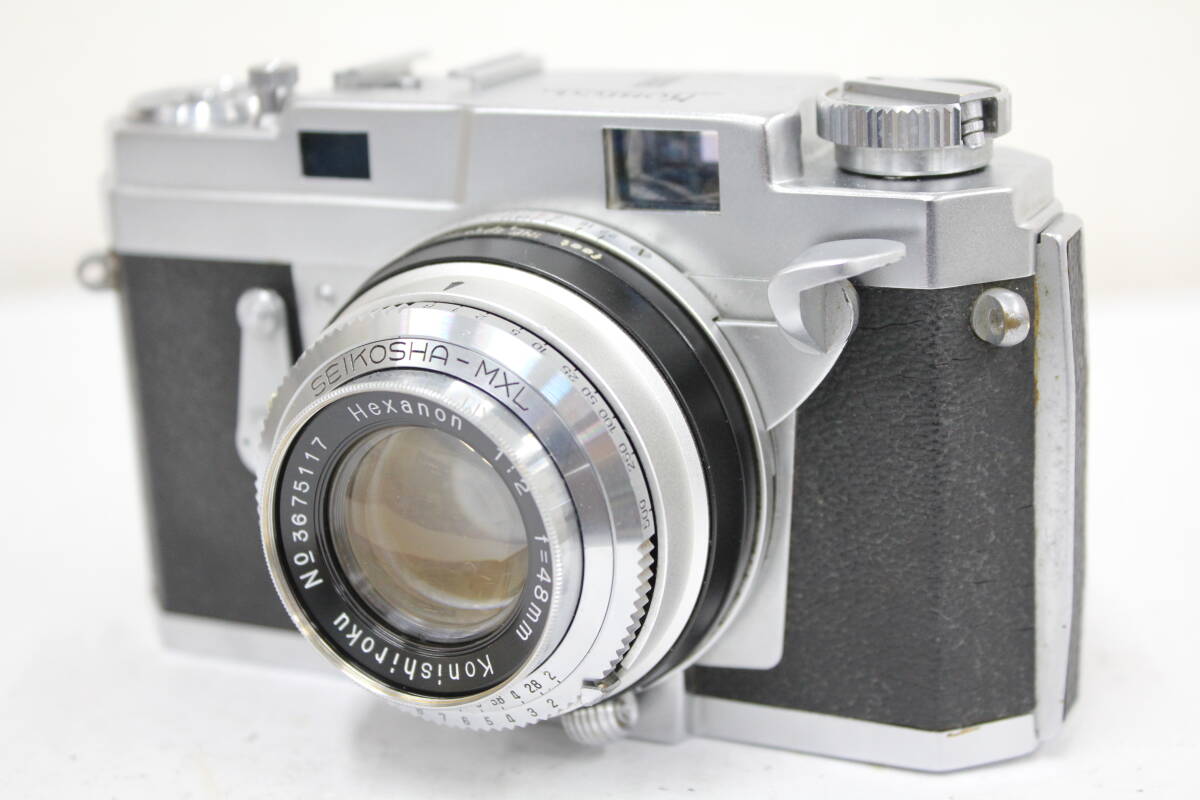【返品保証】 コニカ KONICA III ダブルストローク Hexanon 48mm F2 レンジファインダー カメラ e4890