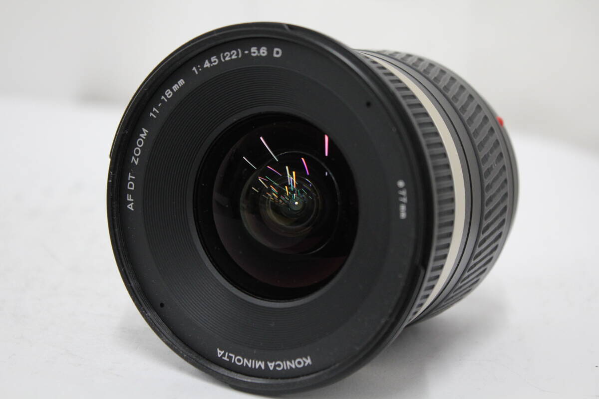 【返品保証】 ミノルタ Minolta AF DT ZOOM 11-18mm F4.5-5.6 D レンズ e4936