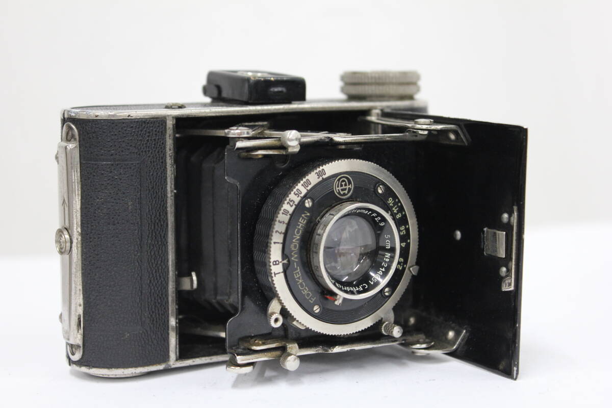 【返品保証】 F DECKEL-MUNCHEN COMPUR Corygon-Anastigmat 5cm F2.9 蛇腹カメラ e4996