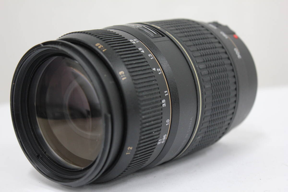 【返品保証】 タムロン Tamron AF 70-300mm F4-5.6 TELE-MACRO キャノンマウント レンズ e5001