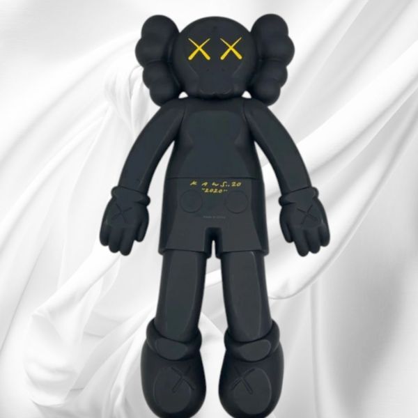 【カウズ】KAWS COMPANION 2020 Black カウズ コンパニオン 20周年記念 フィギュア ブラック メディコムトイ 完売品 置物