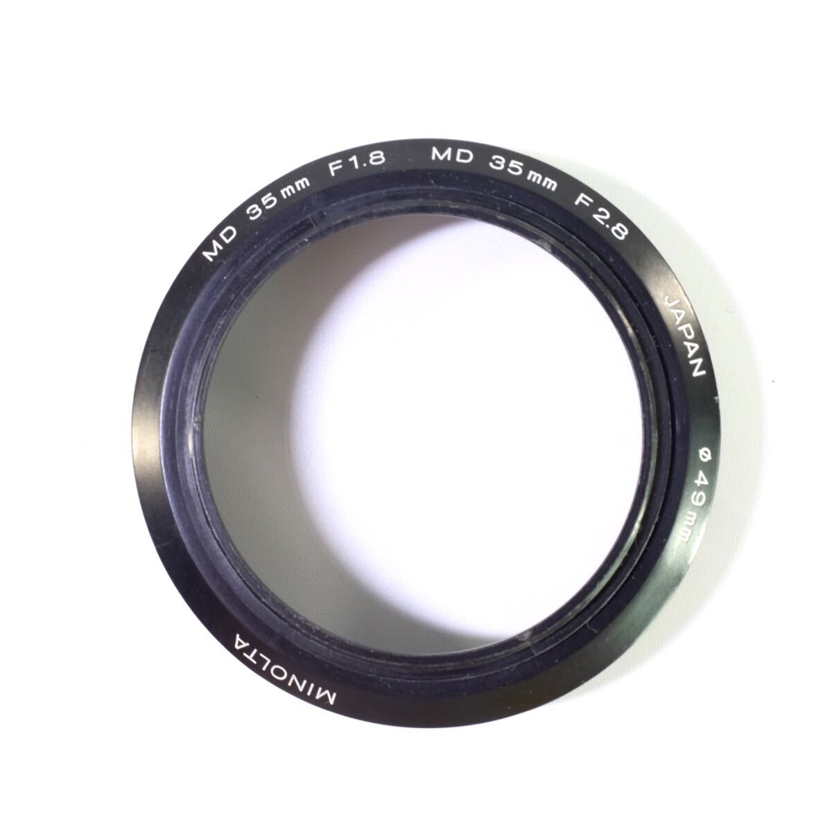 MINOLTA ミノルタ MD35mmF1.8 MD35mmF2.8用 レンズフード