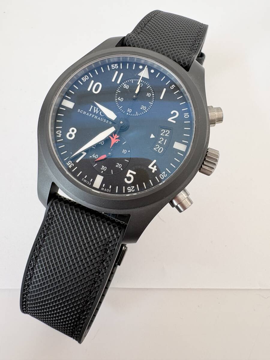 IWC パイロットウォッチ クロノ トップガン IW388001 コンプリートサービス済み 