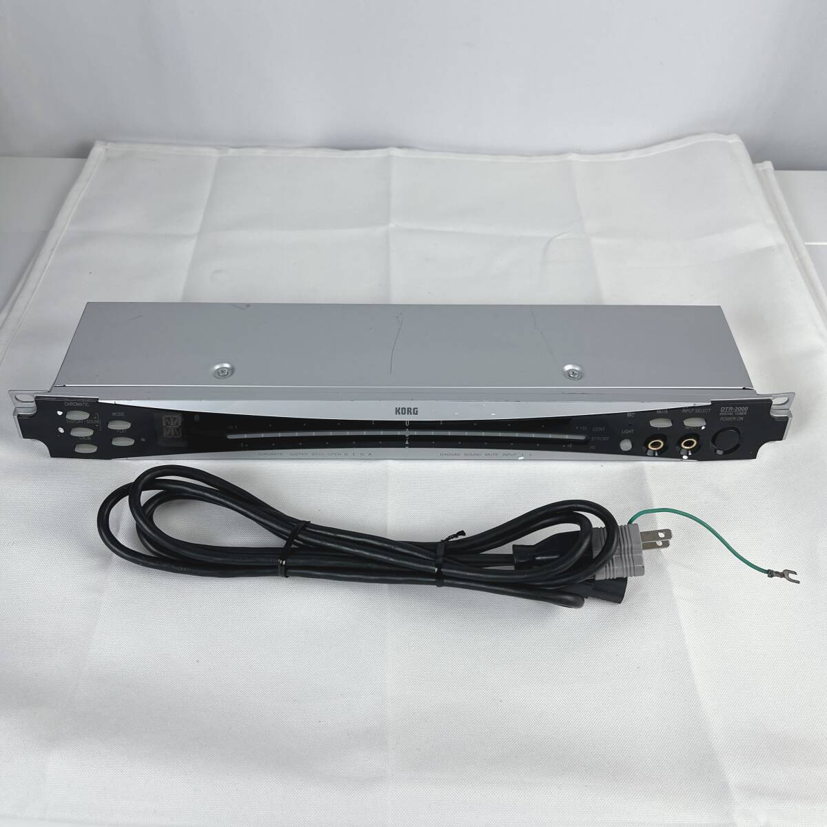 動作品　KORG DTR-2000 ラックマウントチューナー コルグ