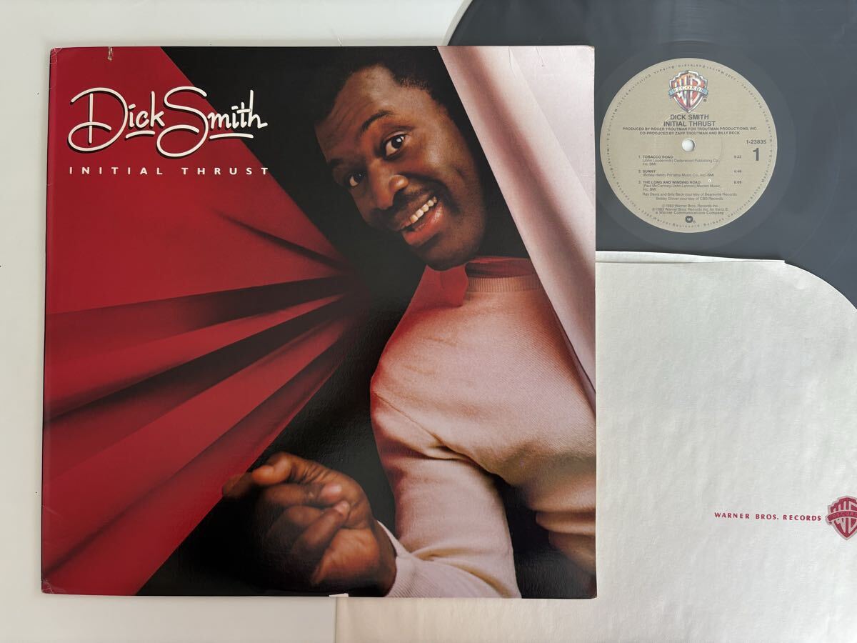 【83年US Ori盤】Dick Smith / Initial Thrust LP WARNER 1-23835 ディック・スミス,FUNK/SOUL,Zapp&Roger,Maceo Parker,Bernie Worrell,