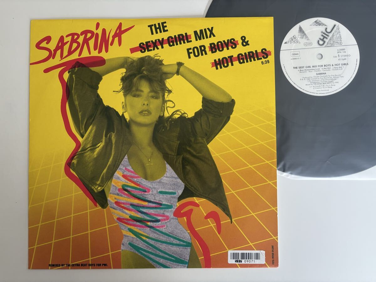 【88年独Ori盤】SABRINA/ The Sexy Girl Mix For Boys & Hot Girls(6:39/Inst) '12 CHIC GERMANY 6.20880AE サブリナ,EUROBEAT,ITALO-DISCO