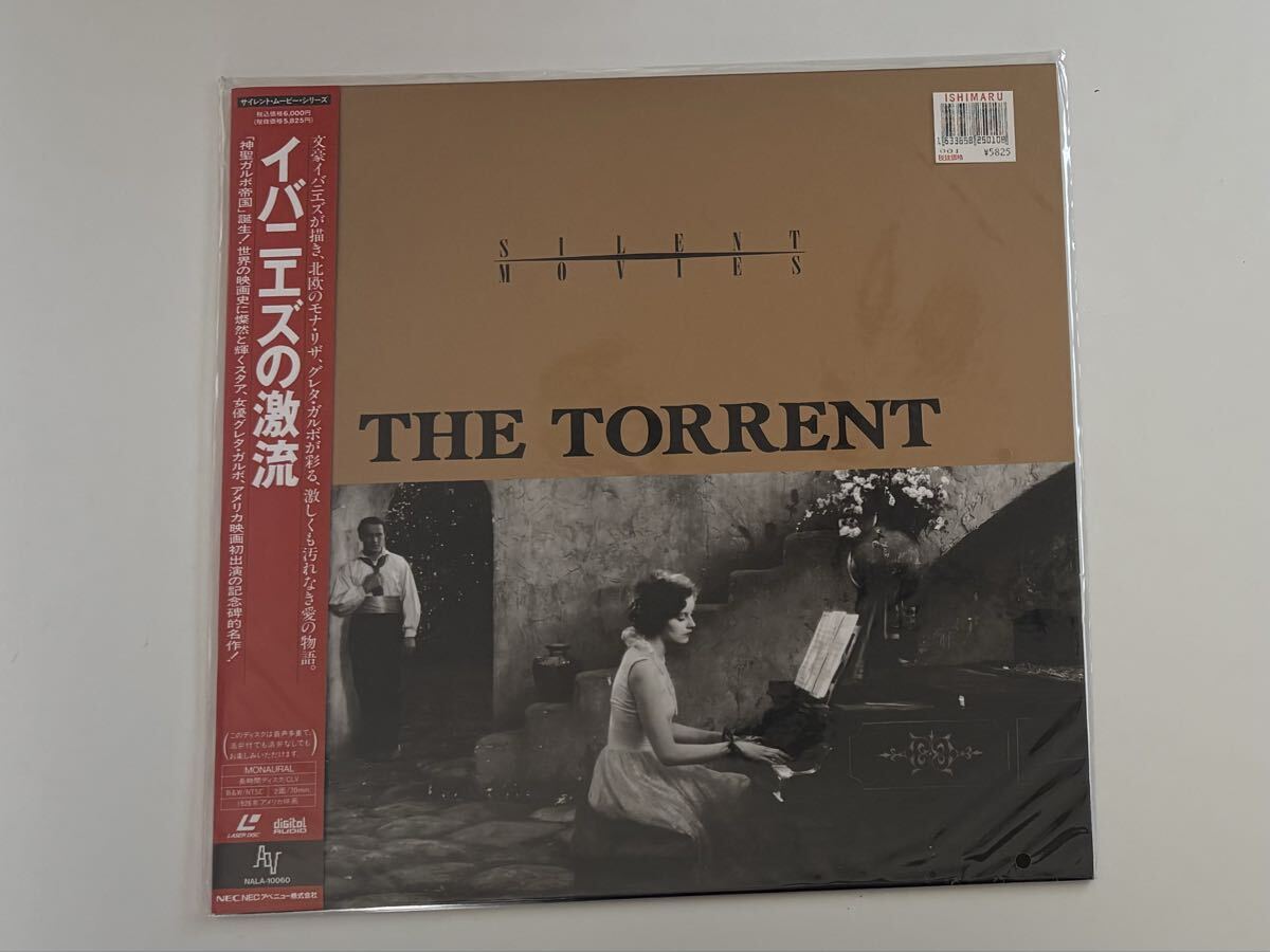 【未開封新品美品/グレタ・ガルボ 米国映画初出演作】イバニエズの激流 THE TORRENT LD NALA10060 1926年作品,音声多重盤,北欧のモナリザ