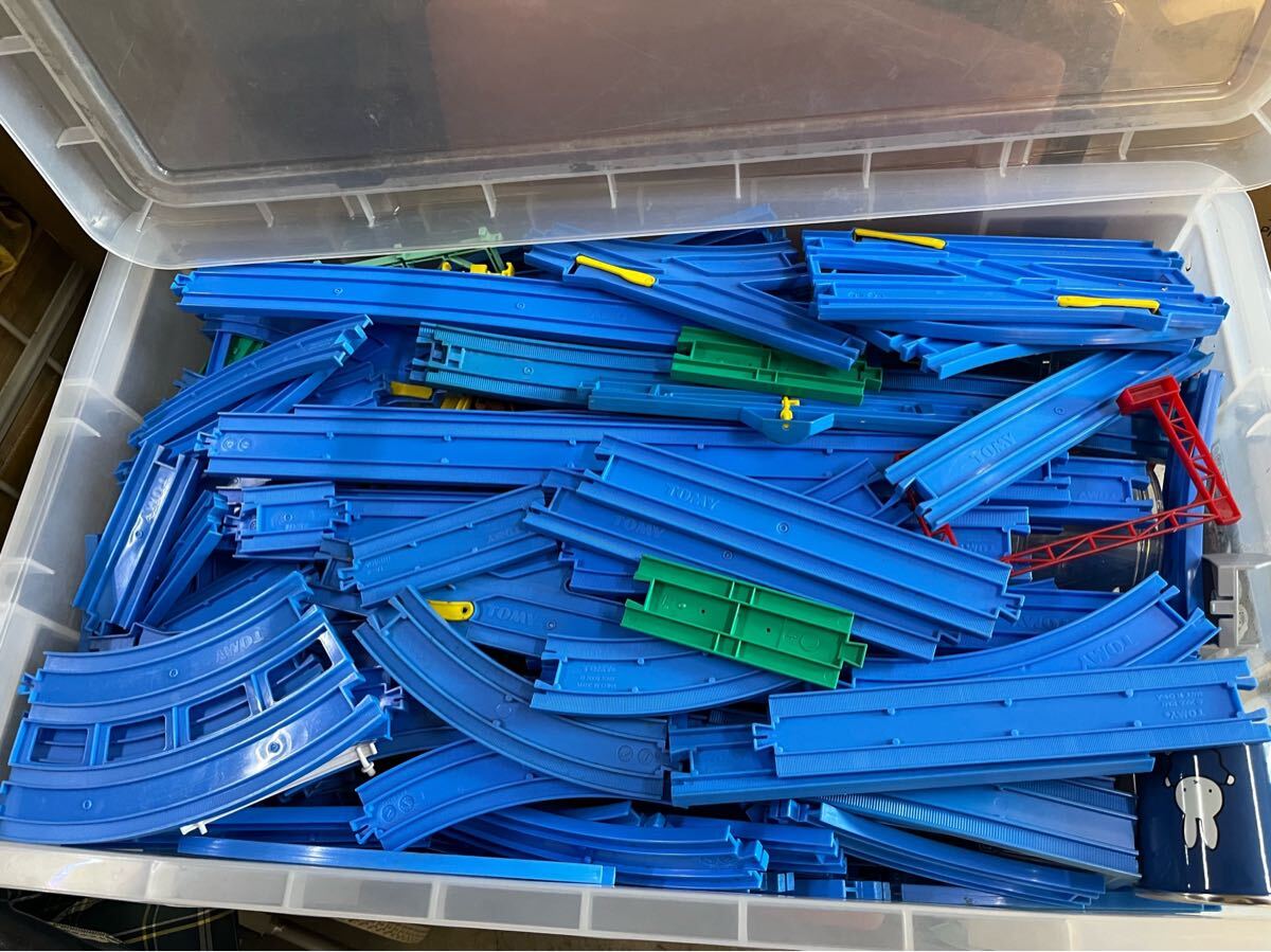U011531 TOMY プラレール レール 線路 他　大量まとめ売り タカラトミー レール部品 現状品　1204