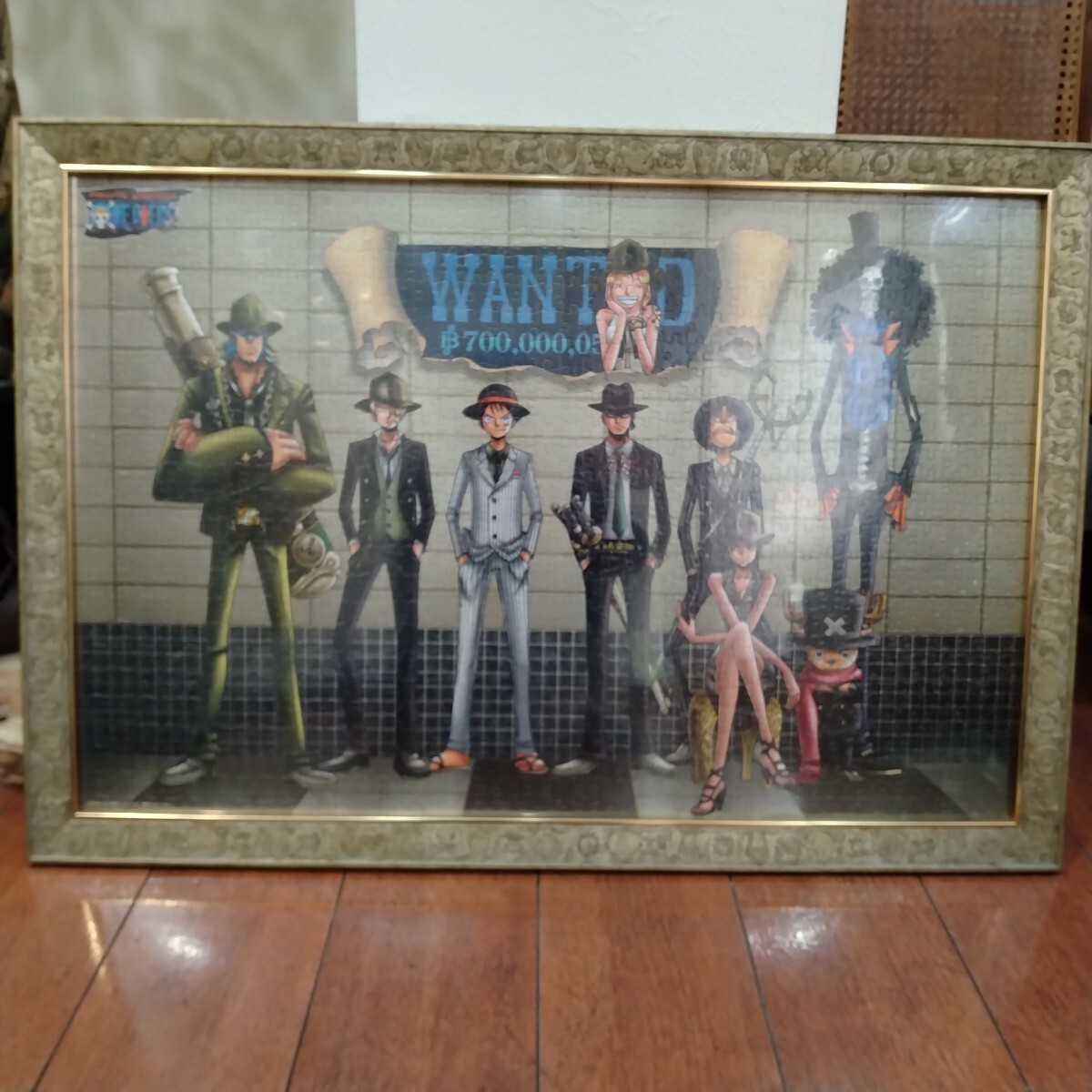M312046　ONE PIECE　ワンピース　ジグソーパズル　完成品　額装　