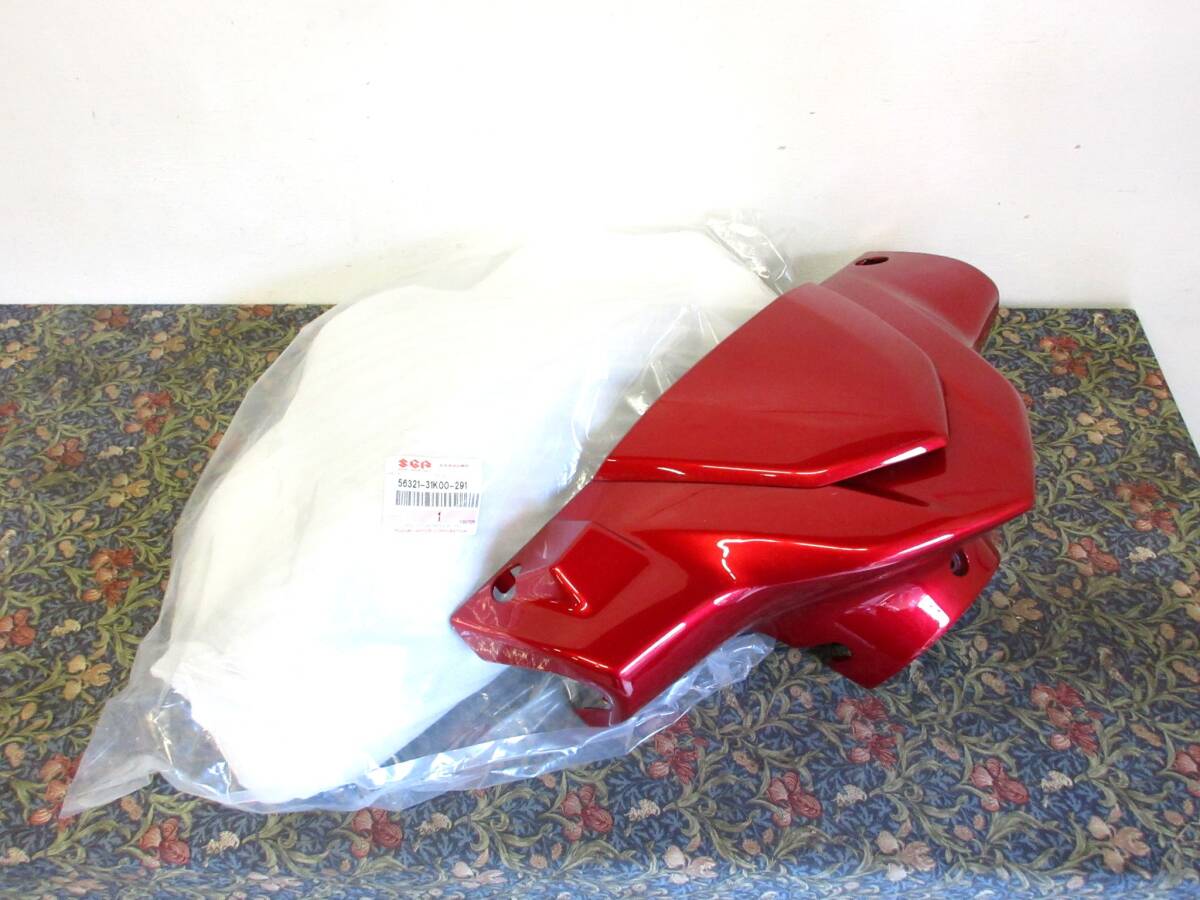 未使用 スズキ 純正 56311-31K00-YYG 56321-31K00-291 スウィッシュ フロント リア カバー レッド ハンドル カバー バイザー シールド
