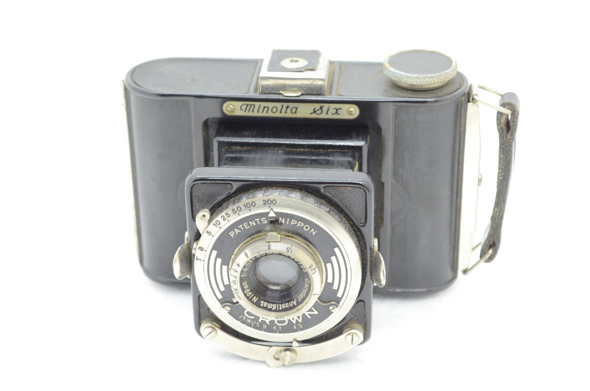 シャッター全速OK　Minolta Six Coronar-Anastigmat Nippon 4.5/80mm CROWN　ミノルタ