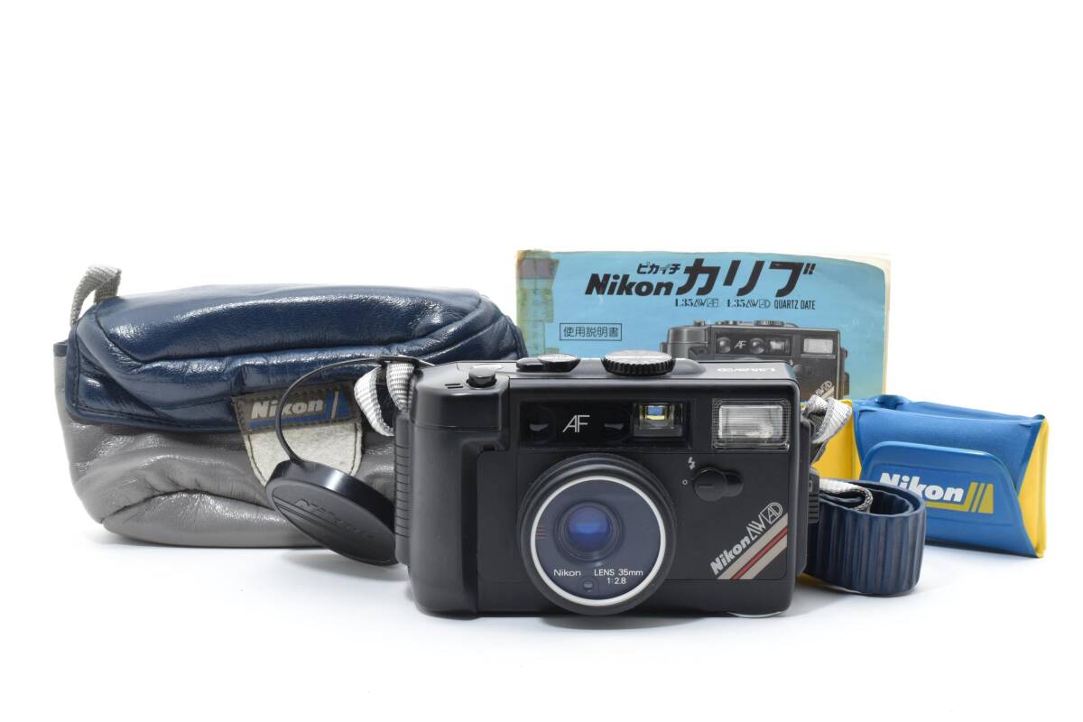 【良品】Nikon L35 AW AD カリブ ピカイチ コンパクトフィルムカメラ 水中カメラ【動作確認済み】#2688721