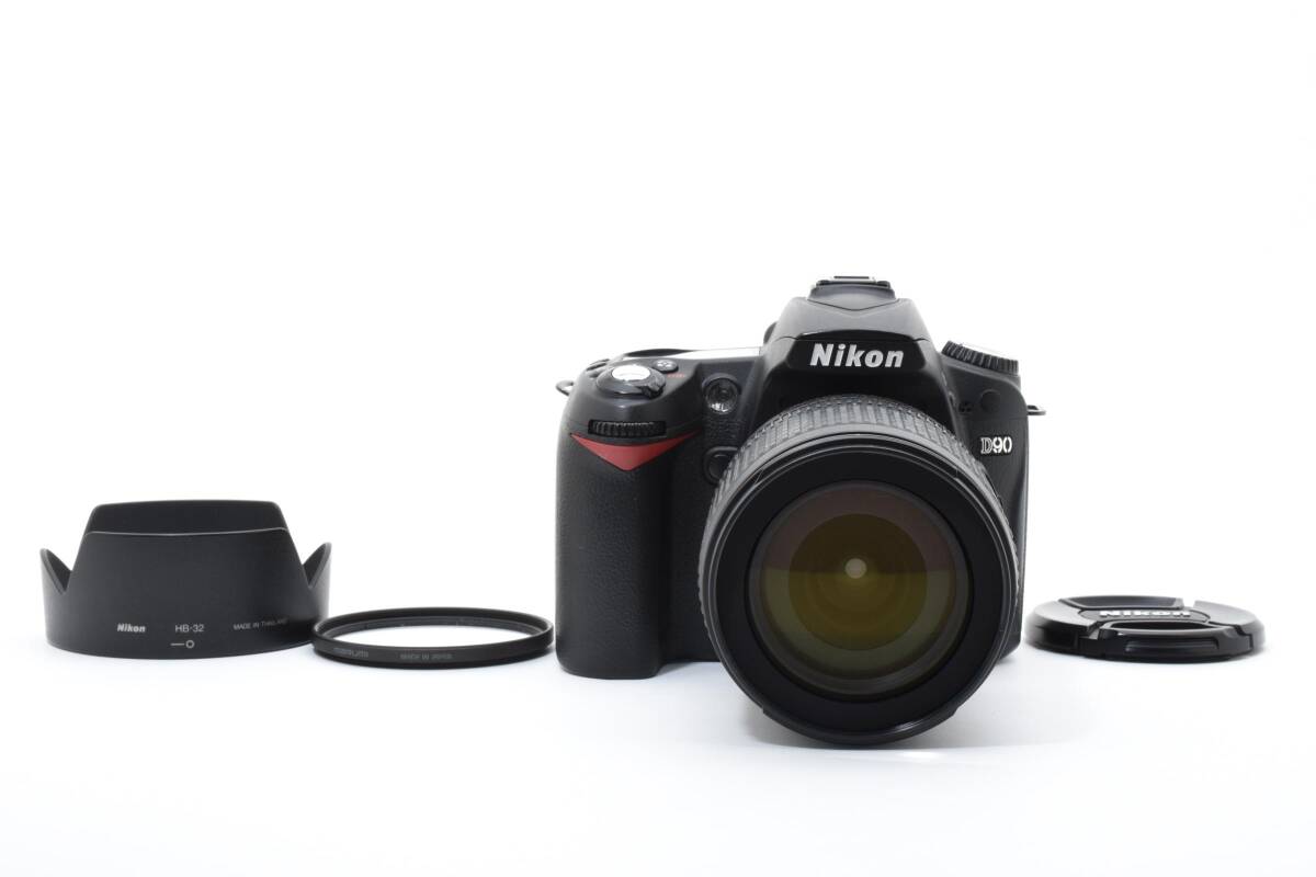 【良品】Nikon D90 一眼レフ AF-S DX 18-105G レンズキット AF-S DX NIKKOR 18-105mm f/3.5-5.6G ED VR カメラ【動作確認済み】＃2688713