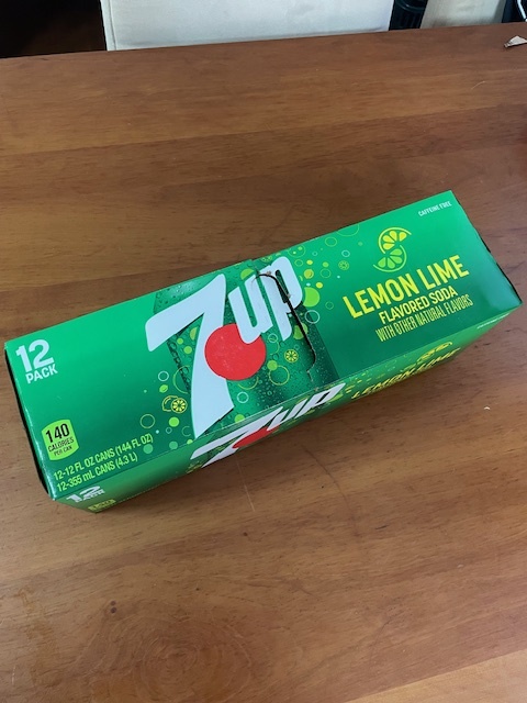 【国内未発売】米国版 アメリカ 7UP LEMON LIME セブンナップ セブンアップ レモン ライム【未開封】