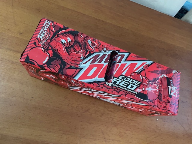 【国内未発売】米国版 アメリカ MOUNTAIN DEW CODE RED CHERRY マウンテンデュー コードレッド チェリー味【未開封】