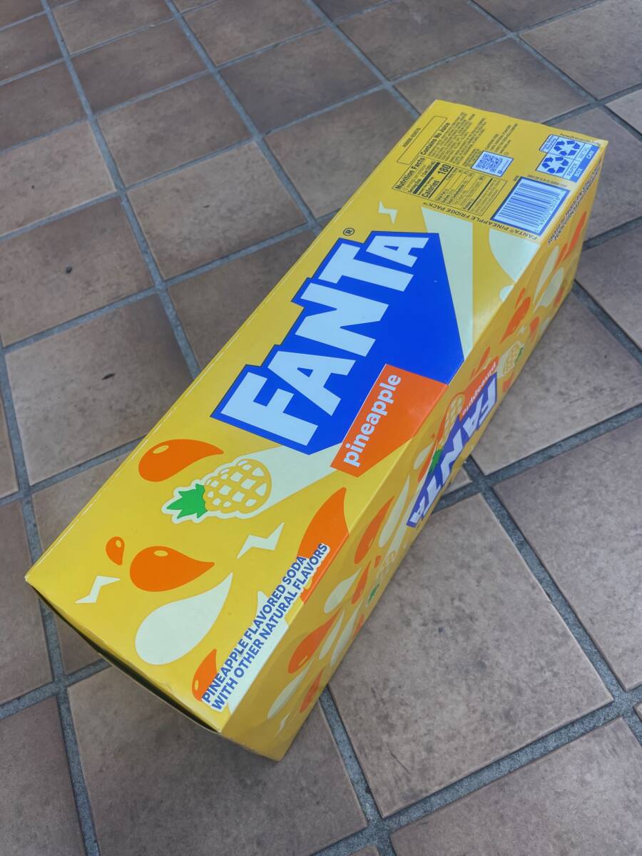 【国内未発売】米国版 アメリカ FANTA PINEAPPLE ファンタ パイナップル パイナップル味【未開封】