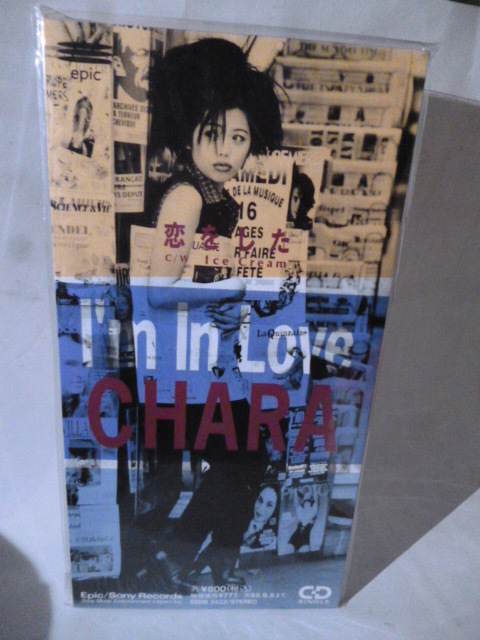 ◆B 未開封 8cm CD◆チャラ CHARA◆恋をした / Ice Cream◆国内サンプル盤◆シングル◆