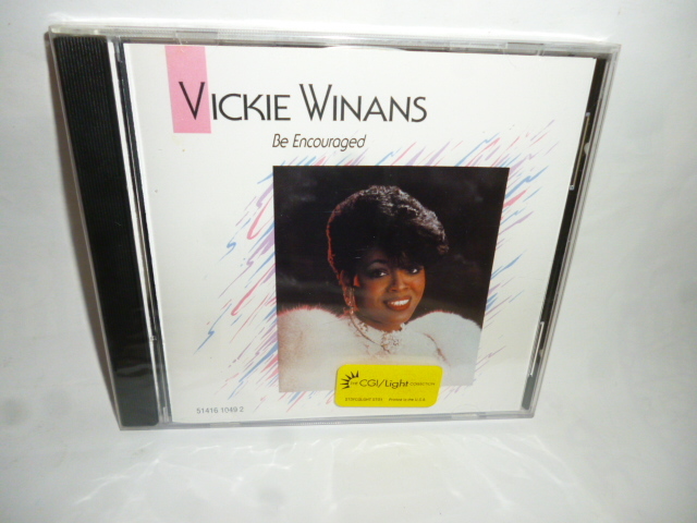 ◆あ1215 CD 未開封◆『Be Encouraged』Vickie Winans ◆輸入盤◆LIGHT RECORDS