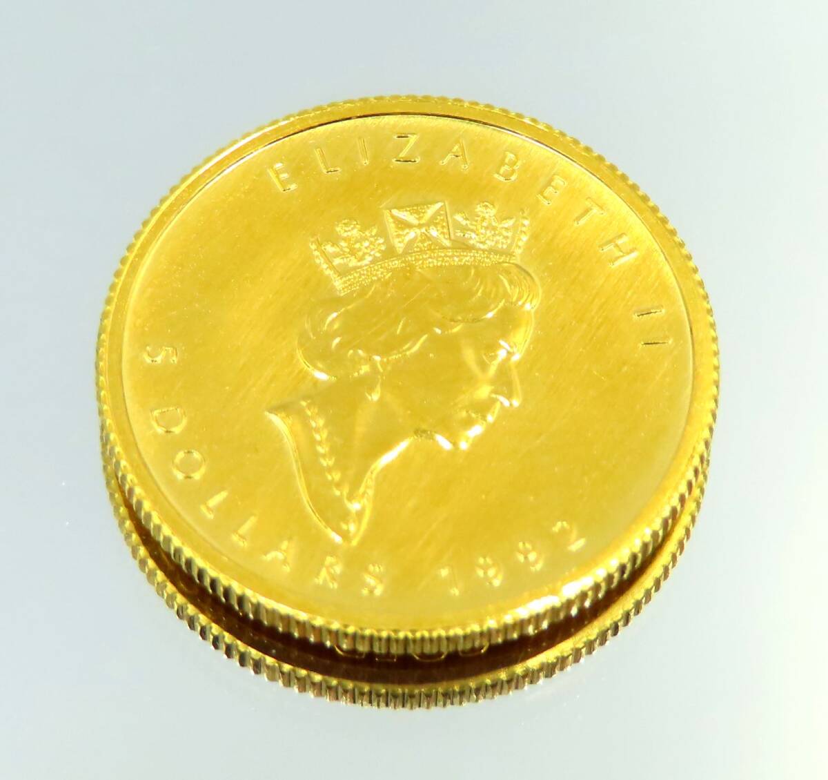 ■【総重量約3.1g】K24 999.9 1/10oz GOLD 金貨 メイプルリーフ カナダ ゴールド フォーナイン 1/10オンス コレクション 