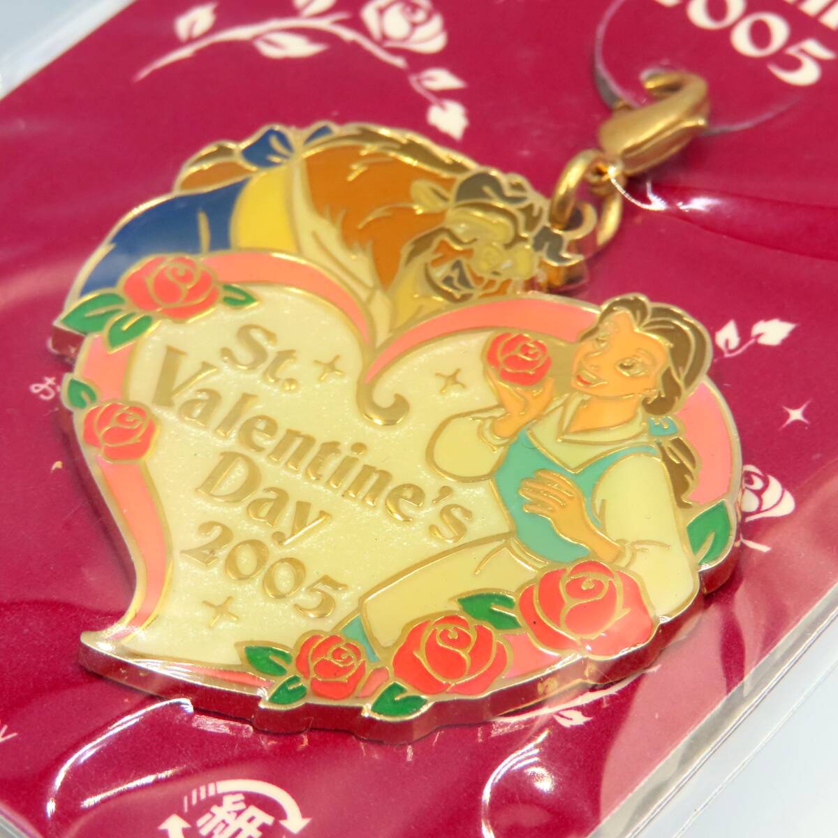 ■【美女と野獣】TOKYO Disney LAND 2005 東京 ディズニーランド ファスナーチャーム コレクション ベル