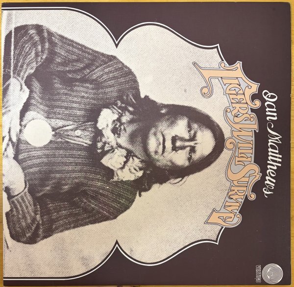 ●IAN MATTHEWS /Tigers Will Survive -超音波洗浄済- ( 2nd/72年作/Folk Rock )※英国盤LP/TEXTURE/大渦巻【VERTIGO 6360 056】1972年発売