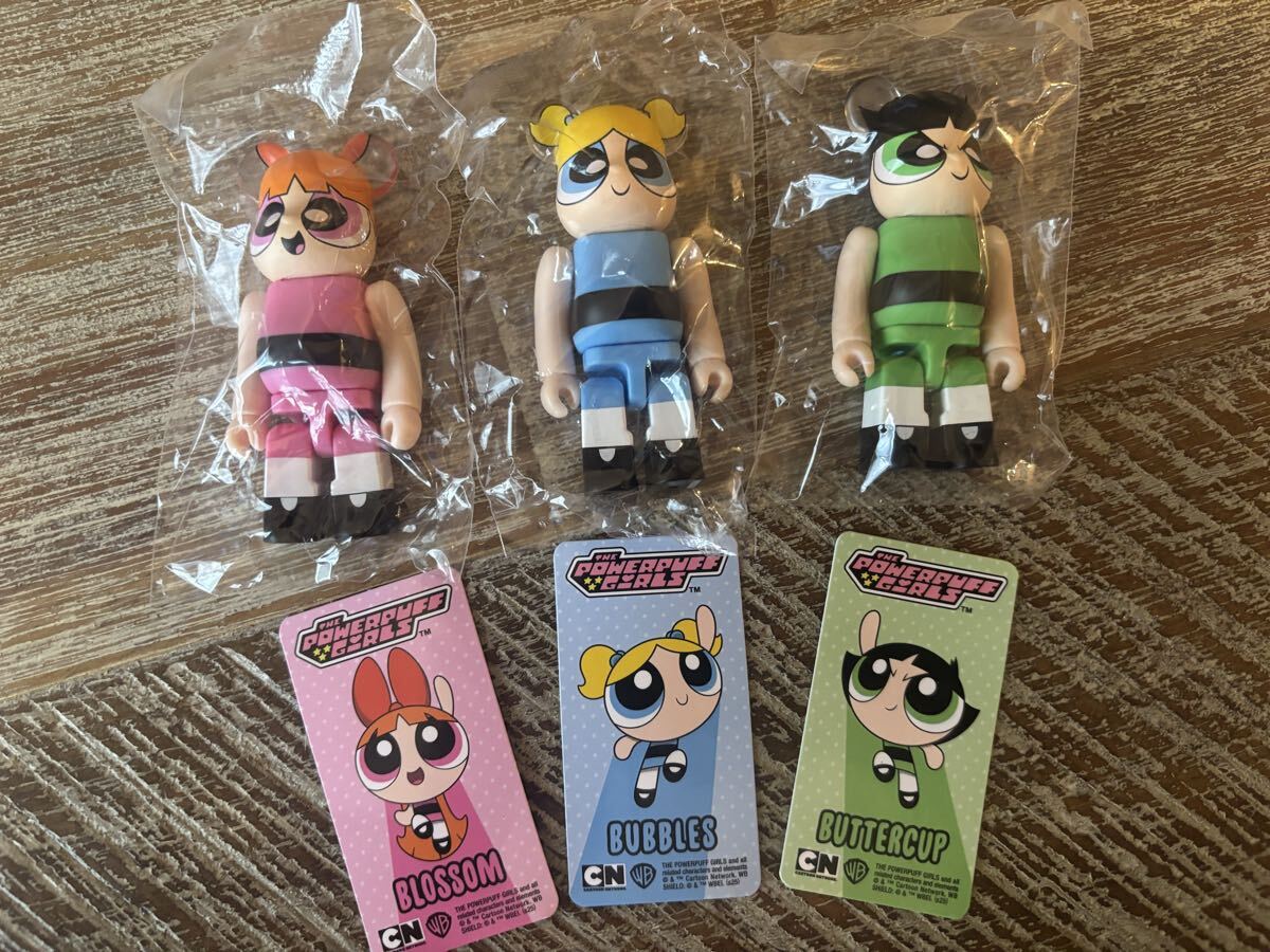 ベアブリック /BE@RBRICK シリーズ50 ヒーロー表/裏　シークレット　パワーパフガールズ/The Powerpuff Girls(メディコムトイ・フィギュア)