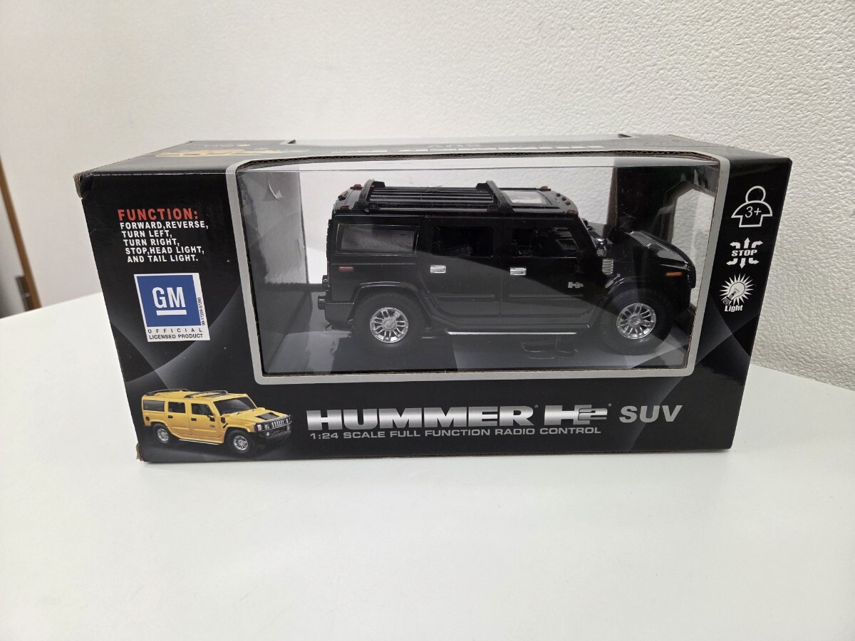 【未開封】ラジコン ハマー SUV　 HUMMER ブラック GM