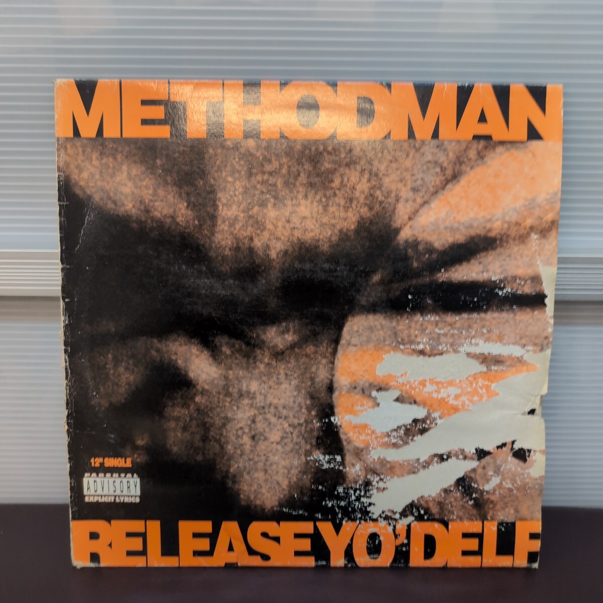 LPレコード　METHOD MAN 「RELEASE YO' DELF」 12インチレコード　LP盤 【2031】