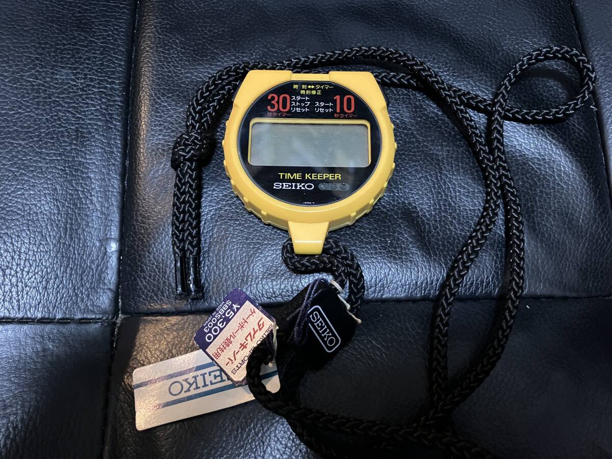 SEIKO ストップウォッチ タイムキーパー ゲートボール競技用
