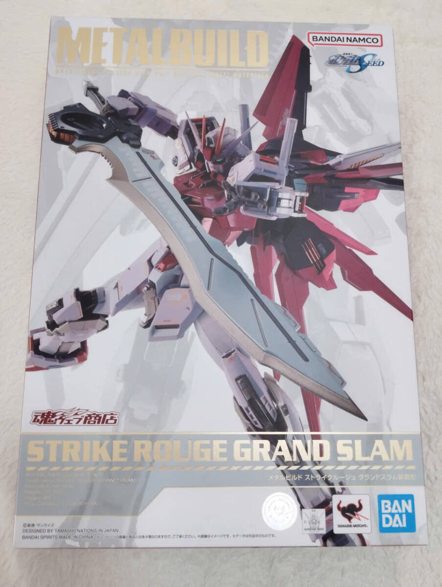 【中古美品】METAL BUILD ストライクルージュ グランドスラム装備型