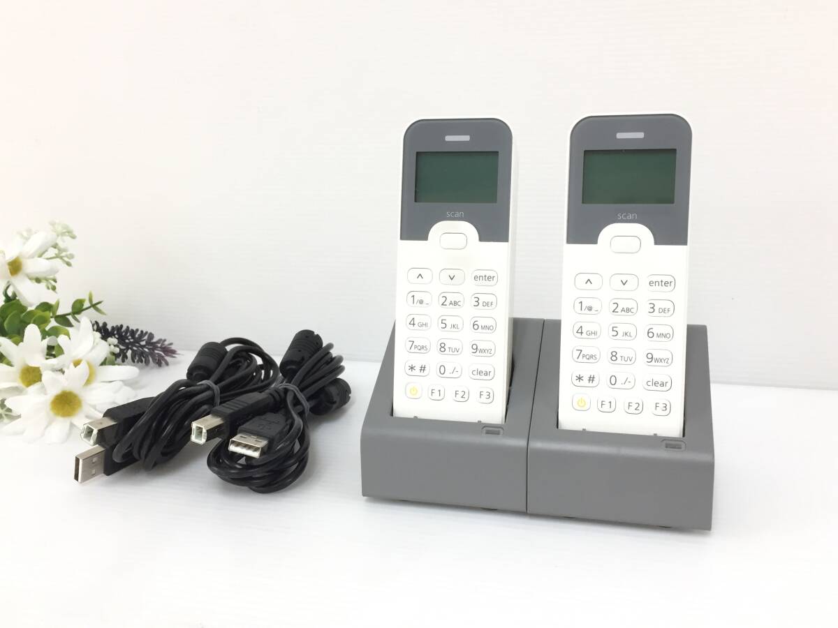 〇【2台セット】AIMEX アイメックス BW-220CB テンキー付きデータコレクター 動作品