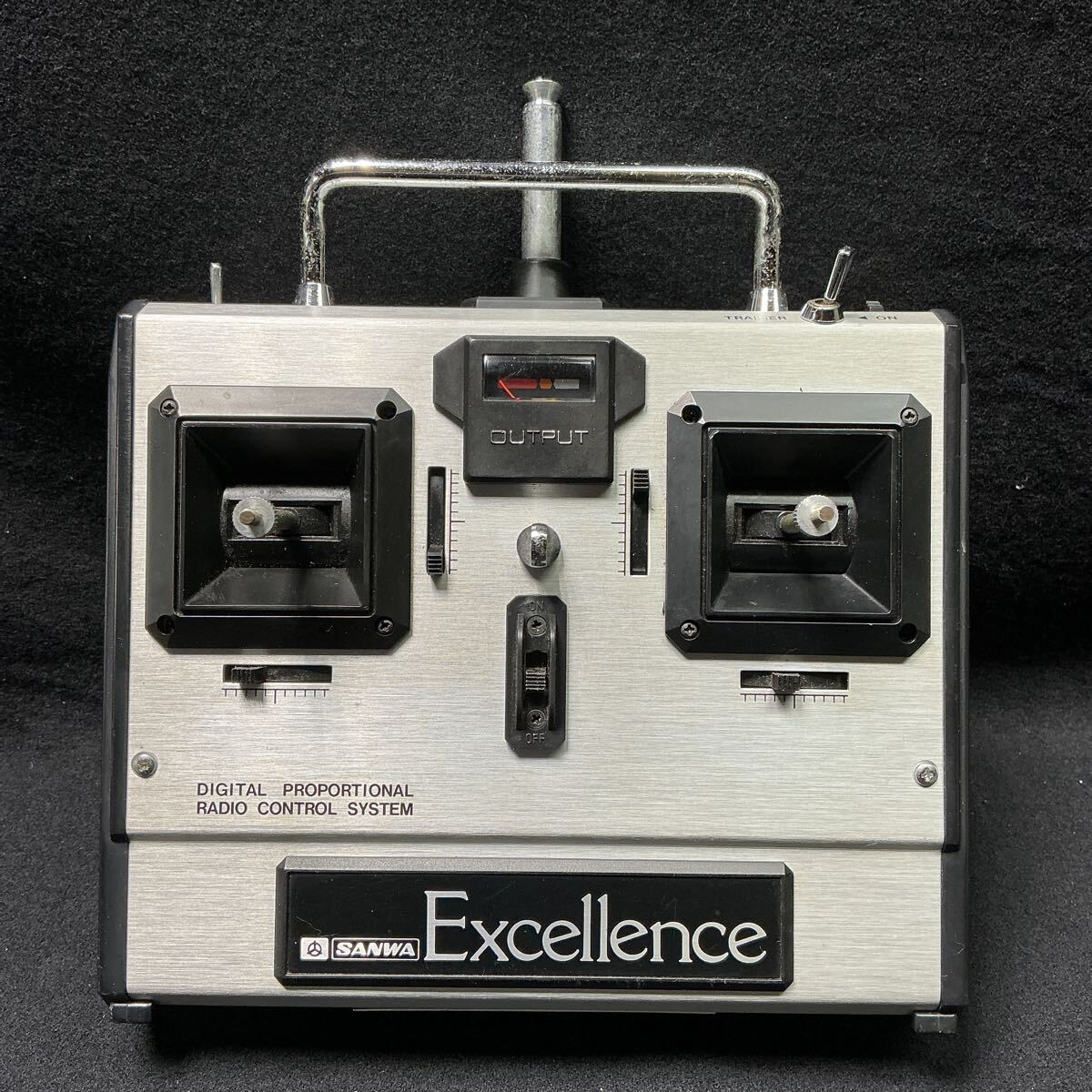 【L6B951】昭和 SANWA 高級プロポ エクセレンス ラジコン 送信機 Excellence サンワ ビンテージ