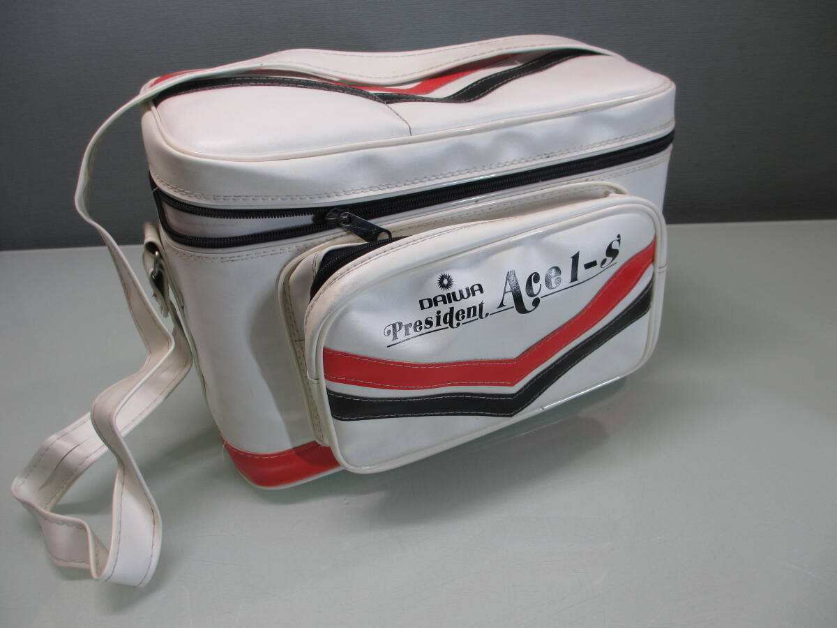 Daiwa/ダイワ クーラーボックス　PresidentAce/プレジデントエース　Acel-sモデル　1-S　中古　ショウワレトロアンティーク釣具
