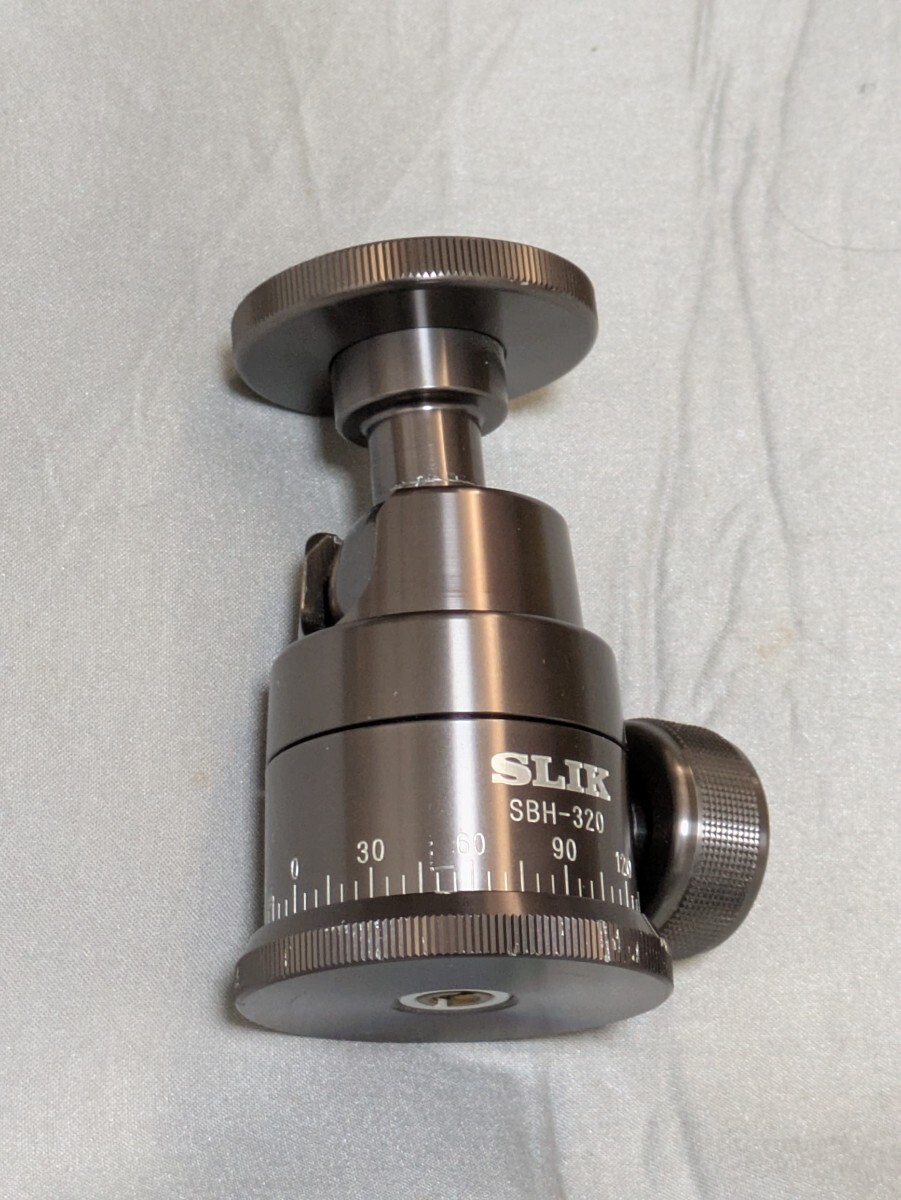 SLIK 自由雲台 SBH-320 ガンメタリック スリック