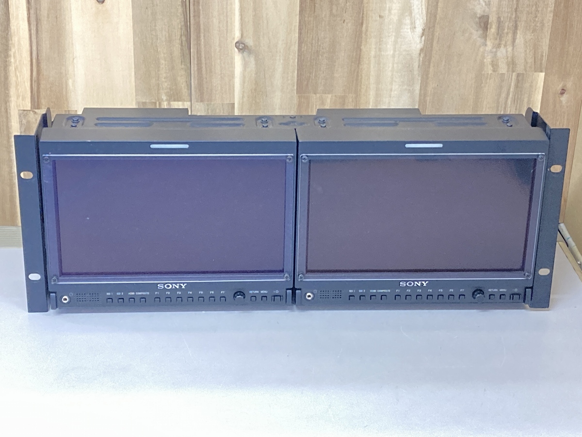 [2台セット] SONY LMD-941W 9インチマルチフォーマット液晶モニター ※ACなし/動作確認済み MJ-①