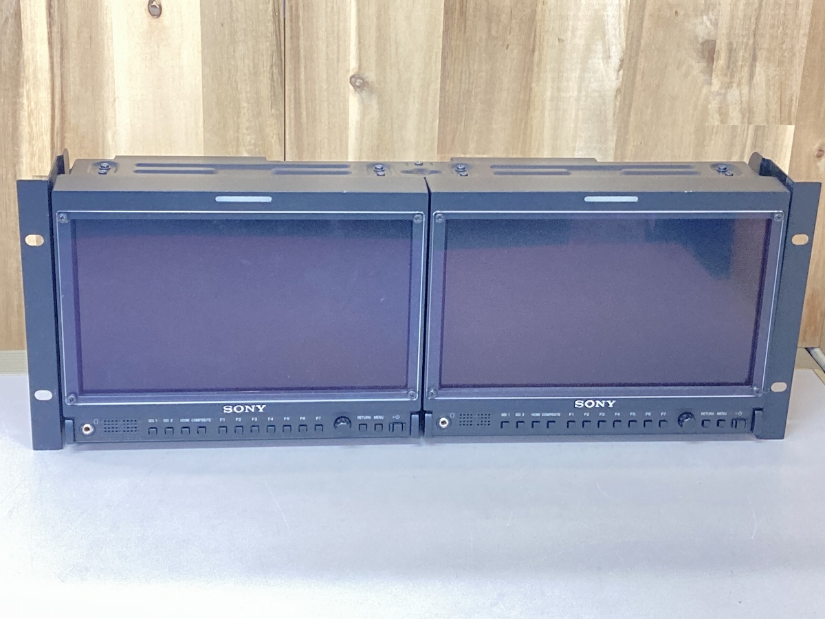 [2台セット] SONY LMD-941W 9インチマルチフォーマット液晶モニター ※ACなし/動作確認済み MJ-③