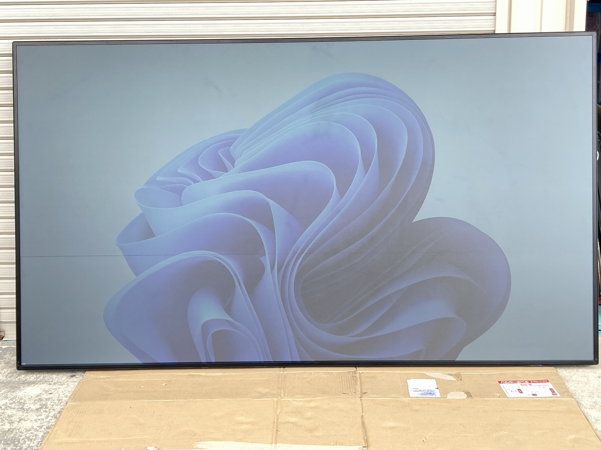 NEC MultiSync V984Q LCDMonitor 98インチ 大画面液晶ディスプレイ 4K ※リモコン付属 NEC-①