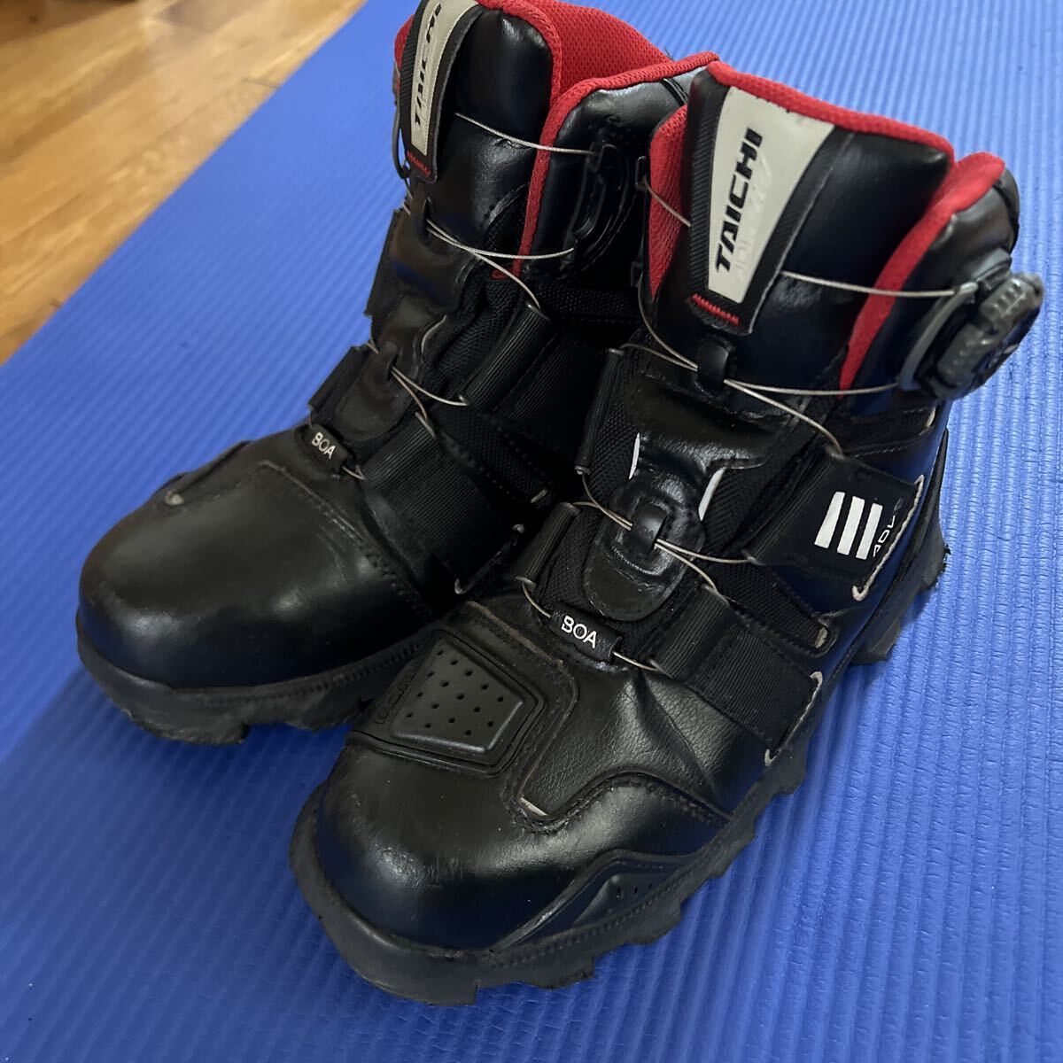 ●RSタイチ RSS010 DRYMASTER コンバットシューズ ブラック 24.5㎝ USED品●BOAシステム